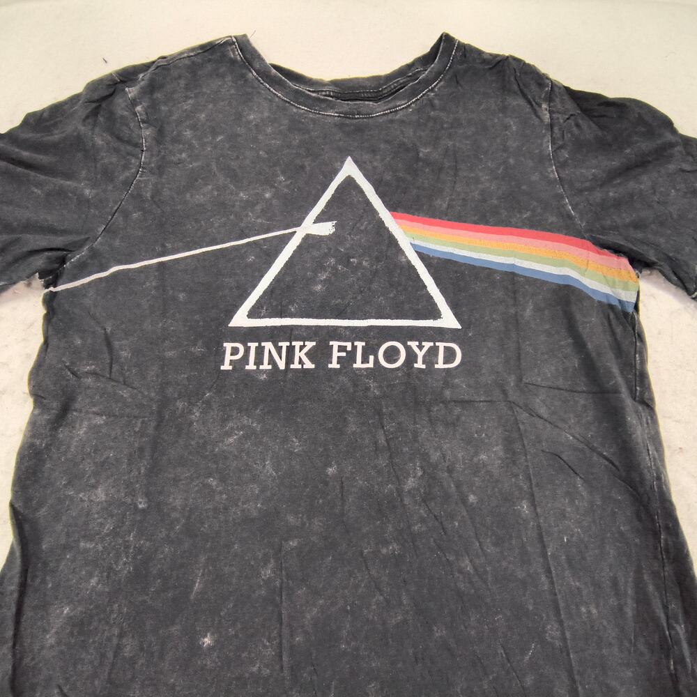 Pink Floyd Dark Side Of The Moon Band Shirt Youth Boys Size Extra Large XL Black